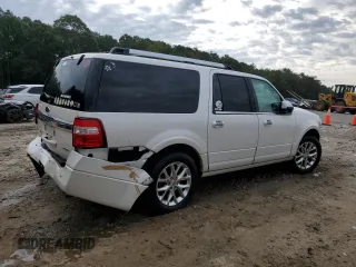 2017 Ford Expedition EL Limited with VIN 1FMJK1KT7HEA56779, listed as a Copart auction lot 74611244 with 95,351 mi miles and Salvage Title. Bid and sale history available at carsss.com. Image 3.