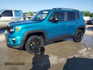 2022 Jeep Renegade Altitude z VIN ZACNJDE19NPN77457, wystawiony jako Copart lot #57131535 z przebiegiem 21 063 mil mil oraz Szkoda całkowita • Salvage title. Historia ofert i sprzedaży dostępna na DreamBid. Obrazek 1.