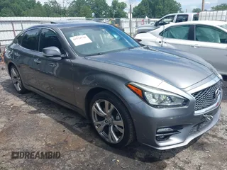 2015 Infiniti Q70 with VIN JN1BY1AP6FM540296, listed as a IAAI auction lot 42524538 with 119,933 mi miles and . Bid and sale history available at DreamBid. Image 1.
