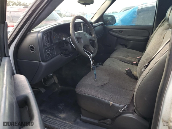 2007 Chevrolet Silverado 1500 Classic Work Truck with VIN 1GCEC14XX7Z187585, listed as a Copart auction lot 74381184 with 147,657 mi miles and Salvage Title. Bid and sale history available at carsss.com. Image 7.