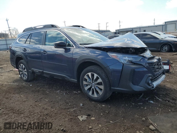 2025 Subaru Outback Limited z VIN 4S4BTANC3S3207973, wystawiony jako Copart lot #50604335 z przebiegiem Nie podano mil oraz Szkoda całkowita • Salvage title. Historia ofert i sprzedaży dostępna na DreamBid. Obrazek 4.