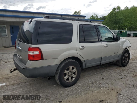 2007 Ford Expedition XLT with VIN 1FMFU16517LA47274, listed as a Copart auction lot 58021145 with 167,971 mi miles and Salvage title. Bid and sale history available at DreamBid. Image 3.