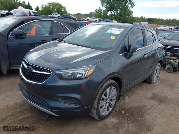 2018 Buick Encore Preferred with VIN KL4CJASBXJB702356, listed as a IAAI auction lot 40393830 with 150,135 mi miles. Bid and sale history available at carsss.com. Image 2.