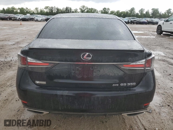 2016 Lexus GS 350 with VIN JTHCZ1BL2GA003016, listed as a Copart auction lot 53404845 with 120,203 mi miles and Salvage title. Bid and sale history available at DreamBid. Image 6.