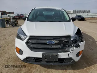 2018 Ford Escape S with VIN 1FMCU0F70JUC60202, listed as a Copart auction lot 46696365 with 97,236 mi miles and Salvage Title. Bid and sale history available at carsss.com. Image 5.