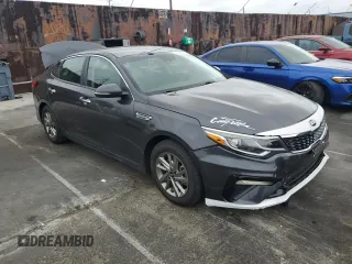 2019 Kia Optima LX with VIN 5XXGT4L38KG327847, listed as a Copart auction lot 55246455 with 88,649 mi miles and Salvage Title. Bid and sale history available at carsss.com. Image 4.