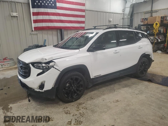 2021 GMC Terrain SLT with VIN 3GKALVEV5ML345471, listed as a Copart auction lot 42094475 with Not Provided miles and Salvage Title. Bid and sale history available at DreamBid. Image 1.