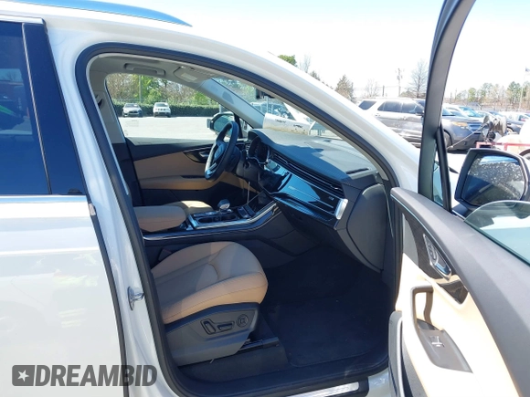 2023 Audi Q7 Premium Plus with VIN WA1LCBF72PD031042, listed as a IAAI auction lot 41825855 with 28,869 mi miles and . Bid and sale history available at DreamBid. Image 5.
