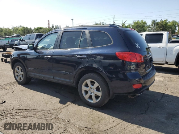 2009 Hyundai Santa Fe Limited with VIN 5NMSH73E29H318104, listed as a Copart auction lot 62495625 with 170,319 mi miles and Salvage title. Bid and sale history available at DreamBid. Image 2.