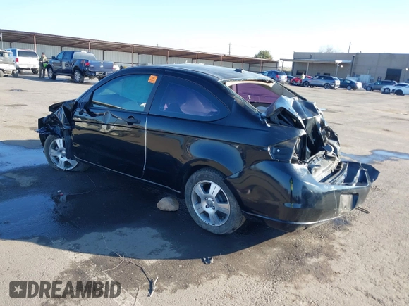2008 Ford Focus SE with VIN 1FAHP33NX8W173837, listed as a IAAI auction lot 41436681 with 1 mi miles. Bid and sale history available at carsss.com. Image 3.