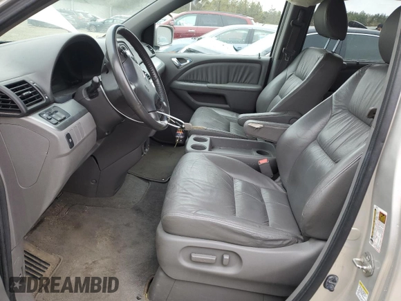 2008 Honda Odyssey EX-L with VIN 5FNRL38608B002157, listed as a Copart auction lot 55074735 with 205,611 mi miles and Non Repairable. Bid and sale history available at DreamBid. Image 7.
