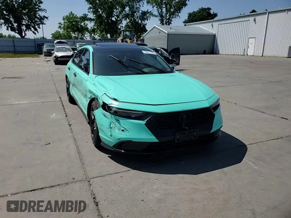 2023 Honda Accord Sport-L with VIN 1HGCY2F74PA024667, listed as a Copart auction lot 55311745 with Not provided miles and Salvage title. Bid and sale history available at DreamBid. Image 13.