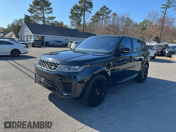 2018 Land Rover Range Rover Sport HSE with VIN SALWR2RV0JA402552, listed as a Copart auction lot 54085025 with 60,036 mi miles and Clean Title. Bid and sale history available at carsss.com. Image 1.