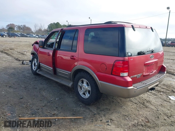2003 Ford Expedition Eddie Bauer with VIN 1FMFU17L63LC52810, listed as a IAAI auction lot 41127759 with 1 mi miles. Bid and sale history available at carsss.com. Image 3.