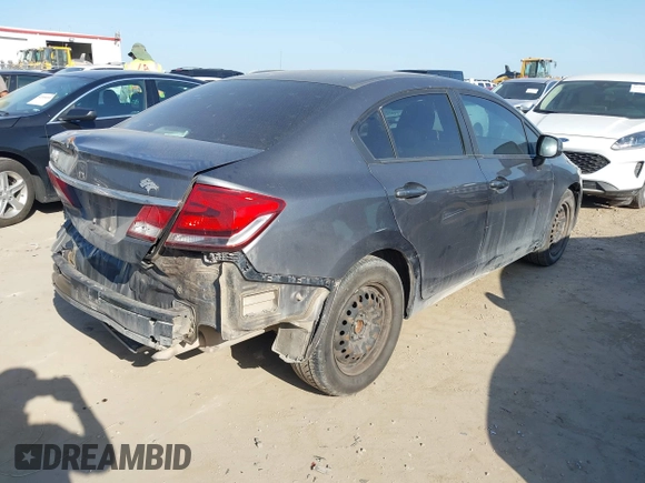 2013 Honda Civic EX with VIN 19XFB2F82DE069136, listed as a IAAI auction lot 42020405 with 181,300 mi miles and . Bid and sale history available at DreamBid. Image 4.
