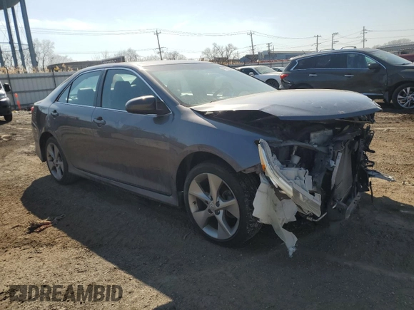 2014 Toyota Camry L with VIN 4T1BF1FKXEU757893, listed as a Copart auction lot 48560215 with 0 mi miles and Salvage Title. Bid and sale history available at carsss.com. Image 4.