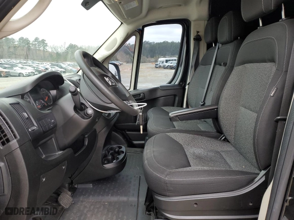 2019 Ram ProMaster Cargo Van with VIN 3C6TRVDG5KE508439, listed as a Copart auction lot 45513465 with 118,072 mi miles and Salvage Title. Bid and sale history available at carsss.com. Image 7.