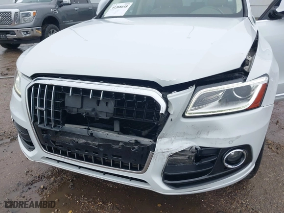 2017 Audi Q5 Premium with VIN WA1C2AFP1HA077610, listed as a IAAI auction lot 41388645 with 94,427 mi miles. Bid and sale history available at carsss.com. Image 6.
