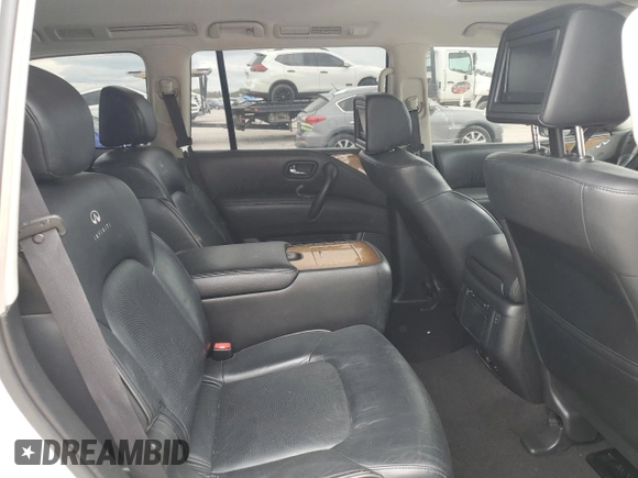 2014 Infiniti QX80 with VIN JN8AZ2NF3E9552182, listed as a Copart auction lot 71365274 with 140,903 mi miles and Salvage Title. Bid and sale history available at carsss.com. Image 11.