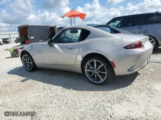 2023 Mazda MX-5 Miata RF Grand Touring with VIN JM1NDAM78P0558146, listed as a Copart auction lot 73864654 with 2,676 mi miles and Non Repairable. Bid and sale history available at carsss.com. Image 2.