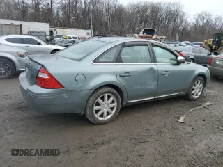 2007 Ford Five Hundred Limited with VIN 1FAHP28177G132462, listed as a Copart auction lot 84824184 with 0 mi miles and Salvage Title. Bid and sale history available at carsss.com. Image 3.