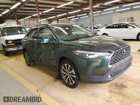 2023 Toyota Corolla Cross XLE с VIN 7MUDAABG2PV060339, выставлен на аукционе Copart как лот 57308605 с пробегом 15 103 миль миль и Списание • Salvage title. История ставок и продаж доступна на DreamBid. Изображение 4.