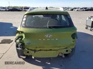 2022 Hyundai Venue SEL with VIN KMHRC8A36NU178268, listed as a Copart auction lot 49388295 with 51,330 mi miles and Salvage Title. Bid and sale history available at DreamBid. Image 6.