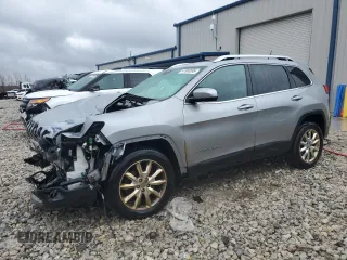 2015 Jeep Cherokee Limited with VIN 1C4PJMDS7FW736213, listed as a Copart auction lot 47080895 with 0 mi miles and Clean Title. Bid and sale history available at carsss.com. Image 1.