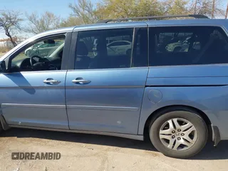 2006 Honda Odyssey EX-L with VIN 5FNRL38796B099851, listed as a IAAI auction lot 41555109 with 154,707 mi miles and . Bid and sale history available at DreamBid. Image 15.