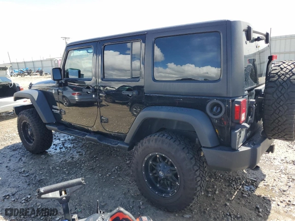 2012 Jeep Wrangler Unlimited Sport with VIN 1C4BJWDG1CL285035, listed as a Copart auction lot 51269065 with 118,327 mi miles and Salvage Title. Bid and sale history available at carsss.com. Image 2.