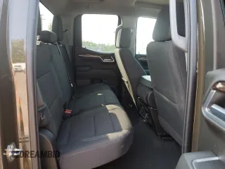 2023 GMC Sierra 1500 with VIN 1GTVUCE82PZ335387, listed as a Copart auction lot 63642514 with 6,106 mi miles and Salvage Title. Bid and sale history available at DreamBid. Image 10.