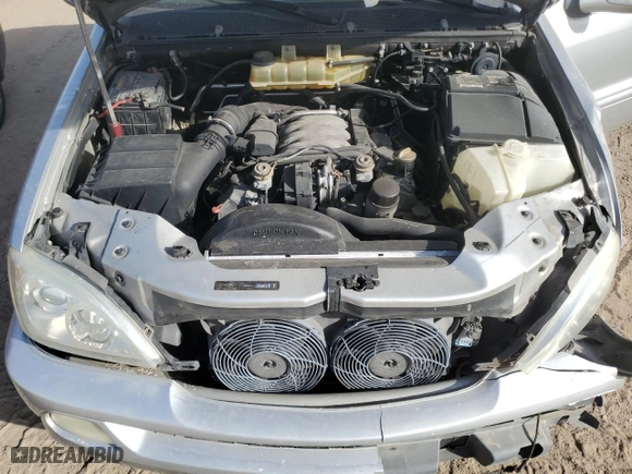 2003 Mercedes-Benz M-Class 3.7L with VIN 4JGAB57E53A430341, listed as a Copart auction lot 86296954 with 0 mi miles and Salvage Title. Bid and sale history available at carsss.com. Image 12.