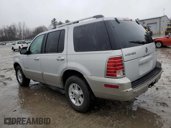 2002 Mercury Mountaineer z VIN 4M2ZU86W52UJ02759, wystawiony jako Copart lot #84517524 z przebiegiem 131 638 mil mil oraz Tytuł czysty. Historia ofert i sprzedaży dostępna na DreamBid. Obrazek 2.