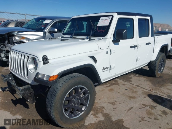 2023 Jeep Gladiator Overland с VIN 1C6HJTFGXPL539988, выставлен на аукционе IAAI как лот 41273387 с пробегом 43 555 миль миль и . История ставок и продаж доступна на DreamBid. Изображение 18.