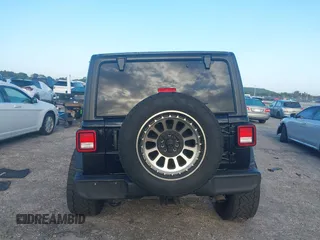 2021 Jeep Wrangler Unlimited Willys with VIN 1C4HJXDN0MW636466, listed as a IAAI auction lot 42005308 with 25,245 mi miles and . Bid and sale history available at DreamBid. Image 17.