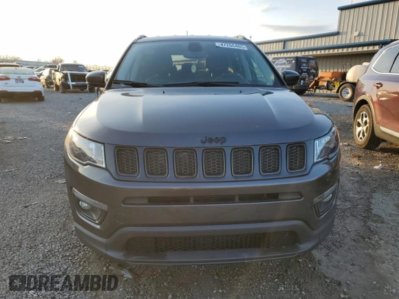 2020 Jeep Compass Latitude with VIN 3C4NJCBB7LT257392, listed as a Copart auction lot 47266465 with 68,883 mi miles and Salvage Title. Bid and sale history available at carsss.com. Image 5.