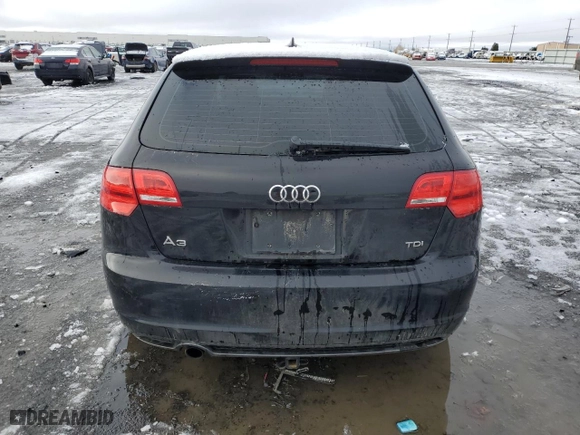 2011 Audi A3 2.0 TDI Premium with VIN WAUBJAFM3BA167078, listed as a Copart auction lot 86637934 with 158,207 mi miles and Salvage Title. Bid and sale history available at carsss.com. Image 6.