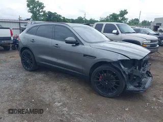 2018 Jaguar F-Pace 35t Prestige with VIN SADCK2EV4JA256956, listed as a IAAI auction lot 42488074 with 71,440 mi miles and . Bid and sale history available at DreamBid. Image 1.