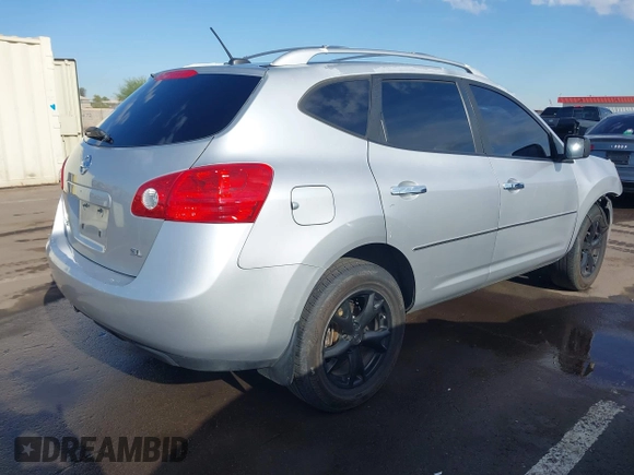 2010 Nissan Rogue S with VIN JN8AS5MT9AW504159, listed as a IAAI auction lot 41952590 with 238,216 mi miles and . Bid and sale history available at carsss.com. Image 4.