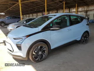 2023 Chevrolet Bolt EV 2LT with VIN 1G1FX6S04P4155121, listed as a Copart auction lot 63946955 with 9,814 mi miles and Salvage title. Bid and sale history available at DreamBid. Image 1.