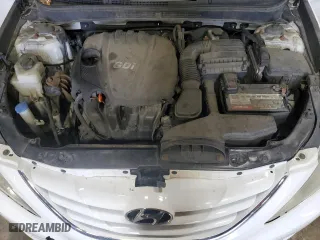 2013 Hyundai Sonata GLS PZEV with VIN 5NPEB4AC7DH705760, listed as a Copart auction lot 52231325 with 139,631 mi miles and Salvage Title. Bid and sale history available at carsss.com. Image 12.