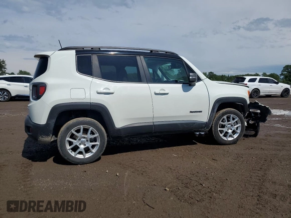 2021 Jeep Renegade Limited with VIN ZACNJDD12MPM95053, listed as a Copart auction lot 60344415 with 37,415 mi miles and Salvage title. Bid and sale history available at DreamBid. Image 3.