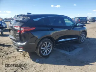 2023 Acura RDX Technology with VIN 5J8TC2H52PL013245, listed as a Copart auction lot 50883625 with 17,607 mi miles and Non repairable. Bid and sale history available at DreamBid. Image 3.