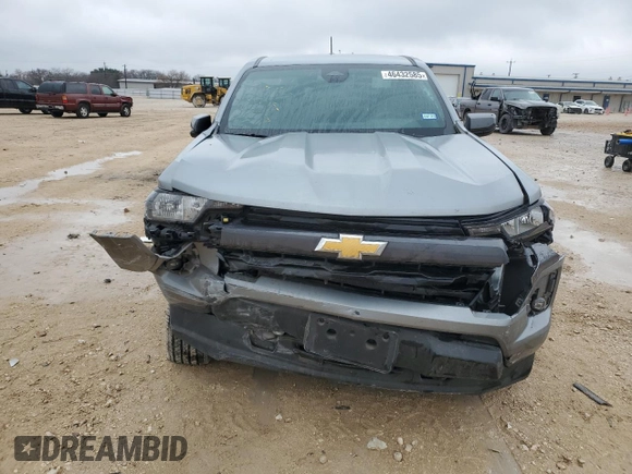 2023 Chevrolet Colorado 4WD LT z VIN 1GCPTCEKXP1199807, wystawiony jako Copart lot #46432585 z przebiegiem 21 593 mil mil oraz Szkoda całkowita • Salvage title. Historia ofert i sprzedaży dostępna na DreamBid. Obrazek 5.