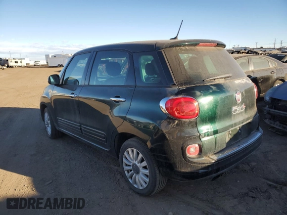 2014 FIAT 500L Easy with VIN ZFBCFABH2EZ000656, listed as a Copart auction lot 86087774 with 116,272 mi miles and Salvage Title. Bid and sale history available at carsss.com. Image 2.