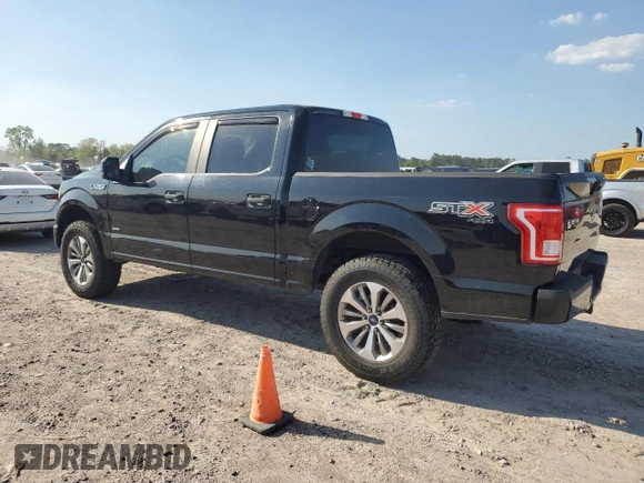 2017 Ford F-150 XL with VIN 1FTEW1EP6HKC43232, listed as a Copart auction lot 50270585 with 162,013 mi miles and Clean Title. Bid and sale history available at carsss.com. Image 2.