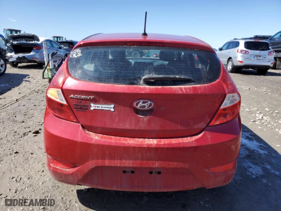 2017 Hyundai Accent SE with VIN KMHCT5AEXHU336217, listed as a Copart auction lot 50067895 with 146,708 mi miles and Non Repairable. Bid and sale history available at carsss.com. Image 6.