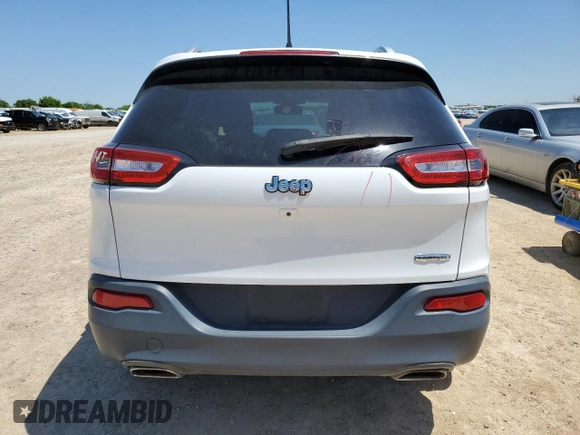 2015 Jeep Cherokee Latitude with VIN 1C4PJLCSXFW643701, listed as a Copart auction lot 51322805 with 67,415 mi miles and Salvage Title. Bid and sale history available at carsss.com. Image 6.