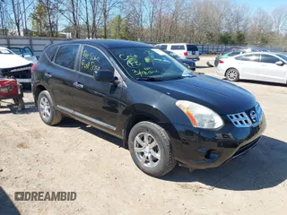 2013 Nissan Rogue SL with VIN JN8AS5MT8DW546391, listed as a IAAI auction lot 41833496 with 109,305 mi miles. Bid and sale history available at carsss.com. Image 1.