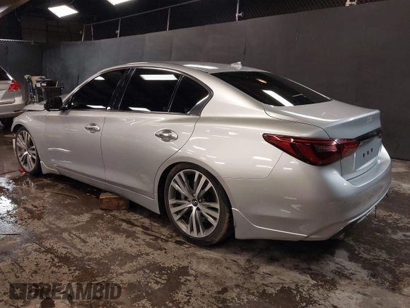 2019 Infiniti Q50 Luxe с VIN JN1EV7AR9KM557632, выставлен на аукционе IAAI как лот 41586335 с пробегом 55 886 миль миль и . История ставок и продаж доступна на DreamBid. Изображение 3.